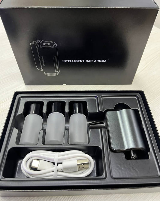 🔥🚗 Aromatizador Inteligente para Carro + Kit de 3 Aromas de Lujo ✨🌿🌸