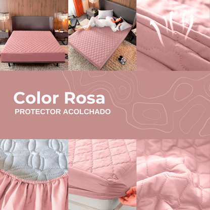 🔥 Pack Ultra Protección 🔥 Protector Antifluido + 2 Fundas de Regalo 🛏️💦✨ ¡Duerme seguro y cómodo! 😴💖