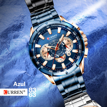 RELOJ CURREN  ELEGANTE Y CASUAL 8363