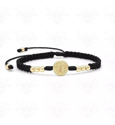 Pulsera Medalla San Benito Dp