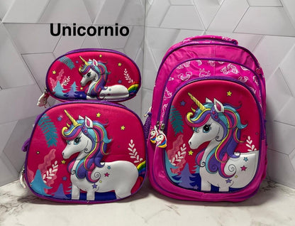 🎒 COMBO ESCOLAR FANTASÍA 3D™ 🎠