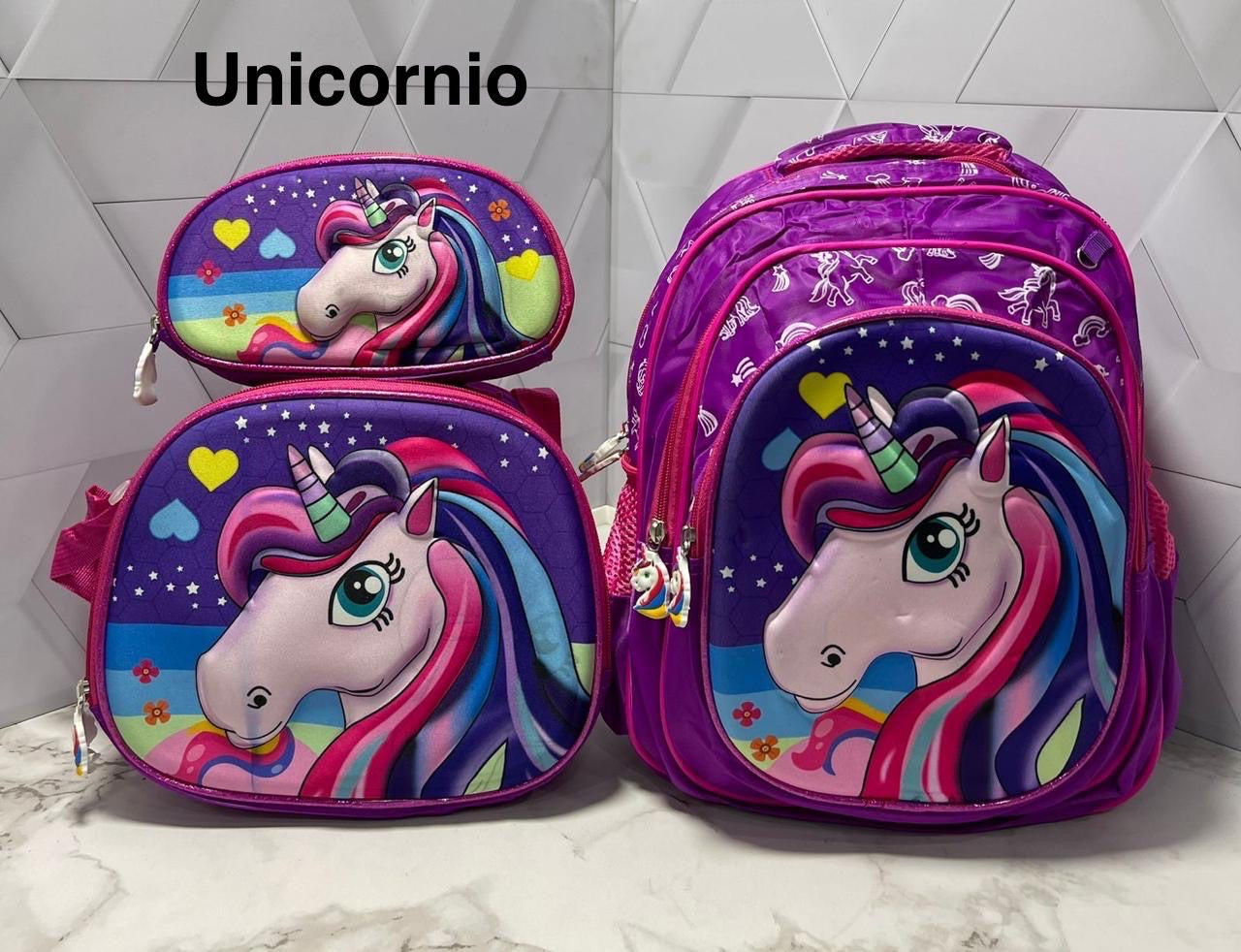 🎒 COMBO ESCOLAR FANTASÍA 3D™ 🎠
