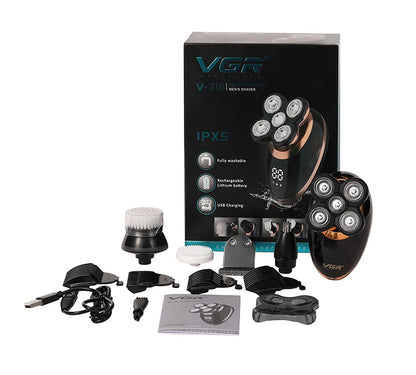 🔥 Afeitadora 5 en 1 ProShave X5 – ¡Máxima Precisión con Accesorios de Regalo! 💥