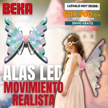 Alas luces led con movimiento