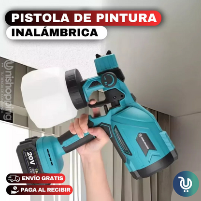 PISTOLA INALÁMBRICA PAINTPRO™ - ACABADOS PRO EN TIEMPO RÉCORD 🎨