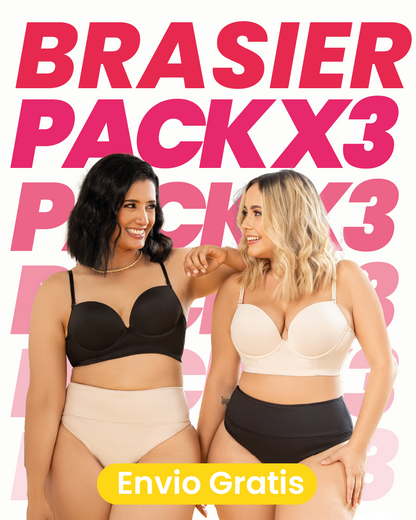 ✨💖 TRÍO BRASIER MÁGICO 💖✨ — Comodidad, Ajuste Perfecto y Soporte 24/7 👙🔥