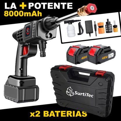 🔥✨ ¡LA HIDROLAVADORA INALÁMBRICA MÁS POTENTE! 48V ⚡🔥 Doble batería 🔋 + accesorios 🚀