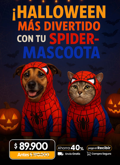 Disfraz Spider mascota