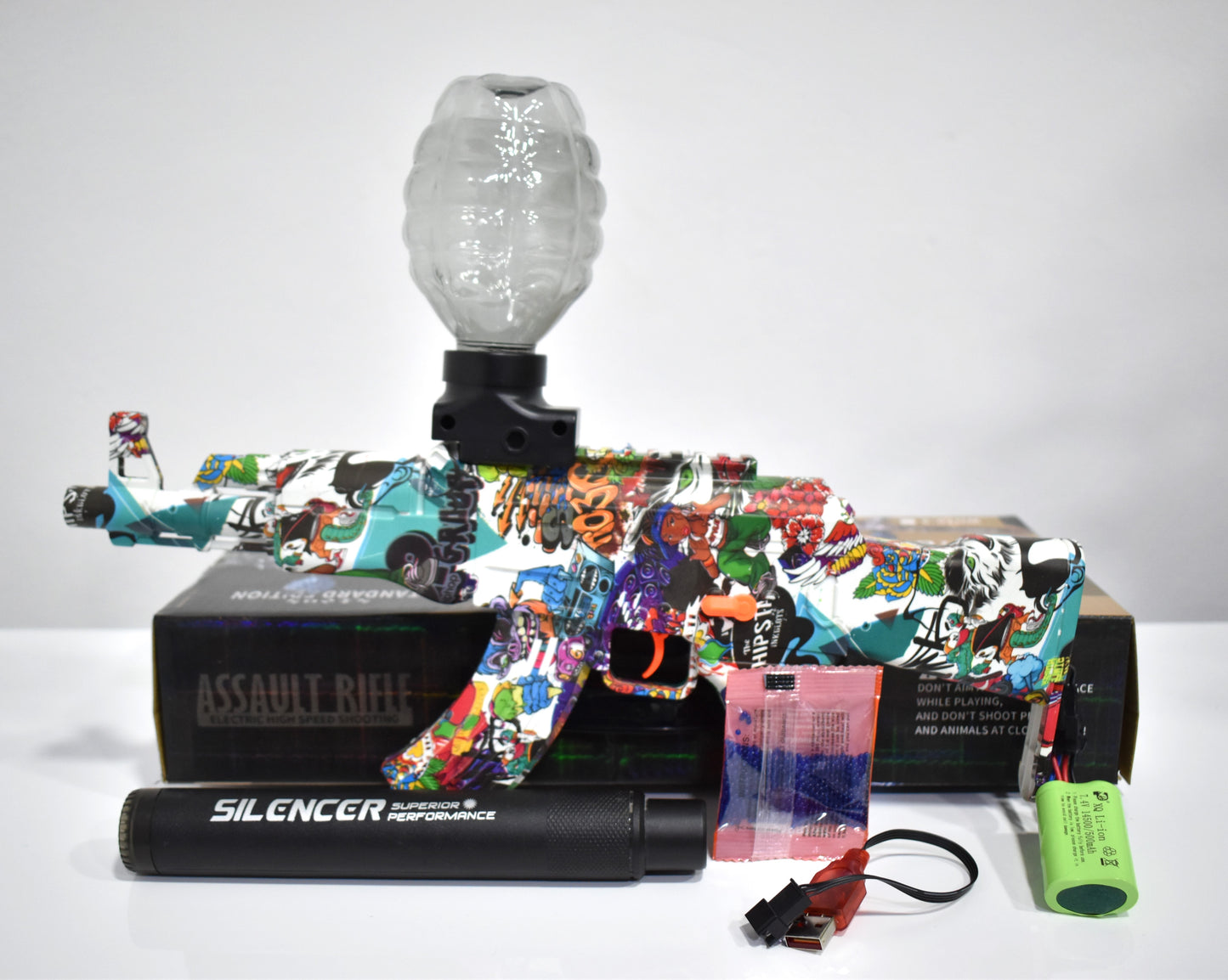 🔫✨ Pistola de Hidrogel, vive la Experiencia en Familia 💦🔥