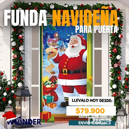 Funda Navidad Para Puerta