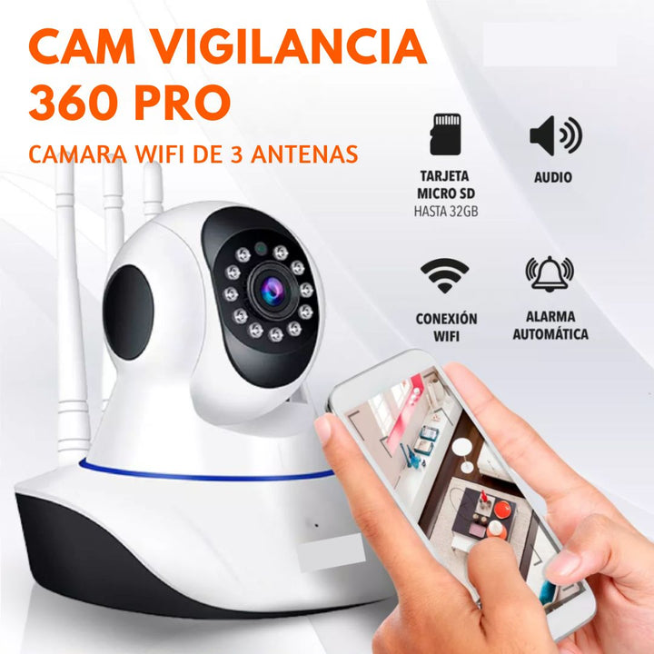 ✨ 2X1 Camara Segurity 360 Pro📷💂🏻‍♀️