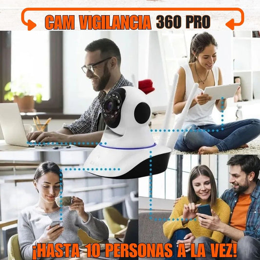 ✨💂🏻‍♀️ 2 Cámaras 360 Security Pro 📷 + ¡Memoria de 32GB de regalo! 🎁
