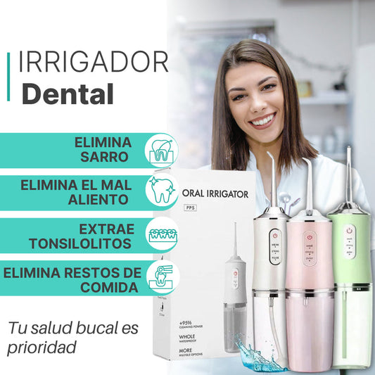 Irrigador Bucal +4 Herramientas de regalo