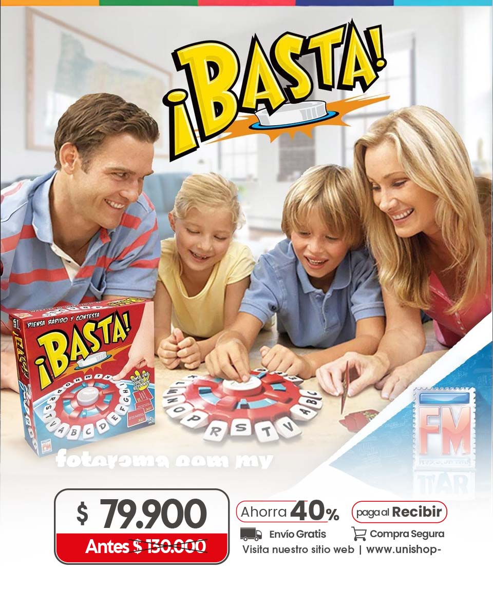Juego Basta y Divierte en Familia
