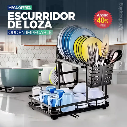 ESCURRIDOR 2 NIVELES  ✨Ordena tu cocina 🍽️