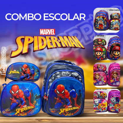 🎒 COMBO ESCOLAR FANTASÍA 3D™ 🎠