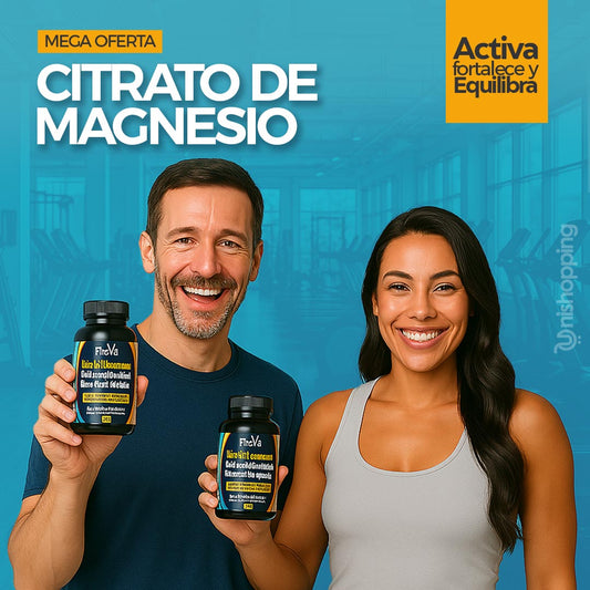 Citrato de Magnesio + Potasio x60 masticables | Vitalidad y Bienestar en Cada Dosis