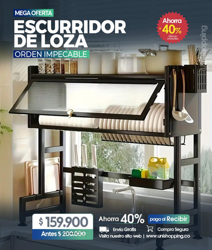 Escurridor y Organizador de platos