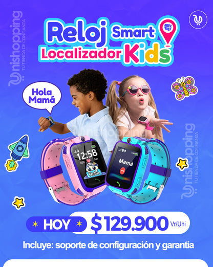 Reloj Localizador | SMART SECURITY       SIM 2G         🛡️ ( Llamada y GPS ) SIM 2G