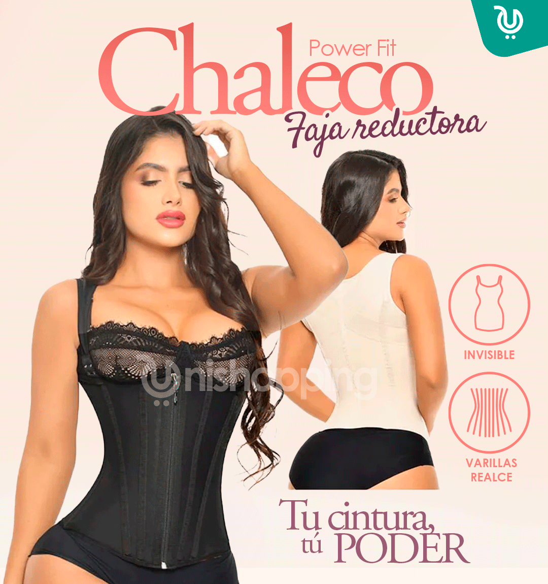 Chaleco Reductor 13X Power Fit
