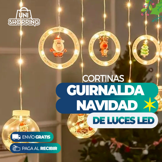 🎄✨Bolas y Aros Mágicos Luces Navideñas✨🎅
