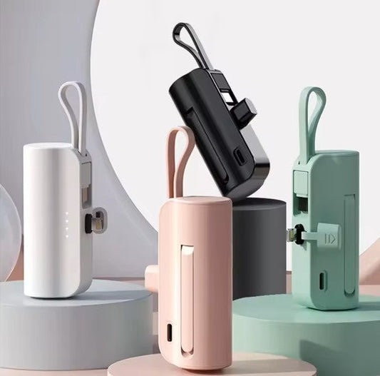 🔋✨Power Bank Light ⚡Entrada Tipo-C & iPhone🍎