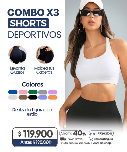 Trio Shorts Deportivo