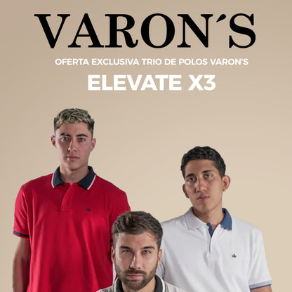 🔥 Trío Polo Varon's Elevate🔥✨/ Hombres con estilo✨