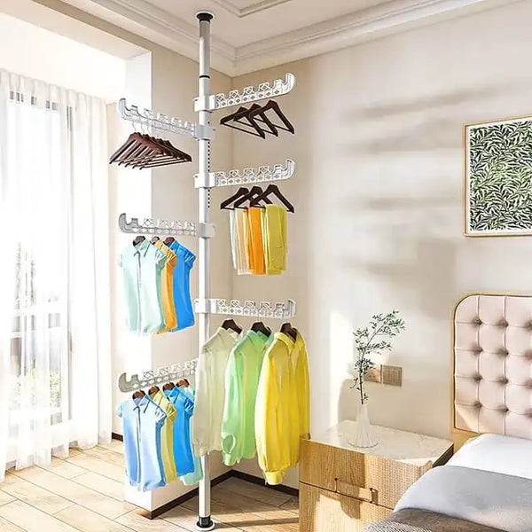 🔥 Tendedero Retráctil PRO 360 – Ahorra espacio y seca con estilo! 🏠✨