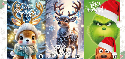 🎅 Fundas/ Forros Puertas Navideñas🎄