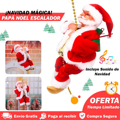 Papa Noel escalador