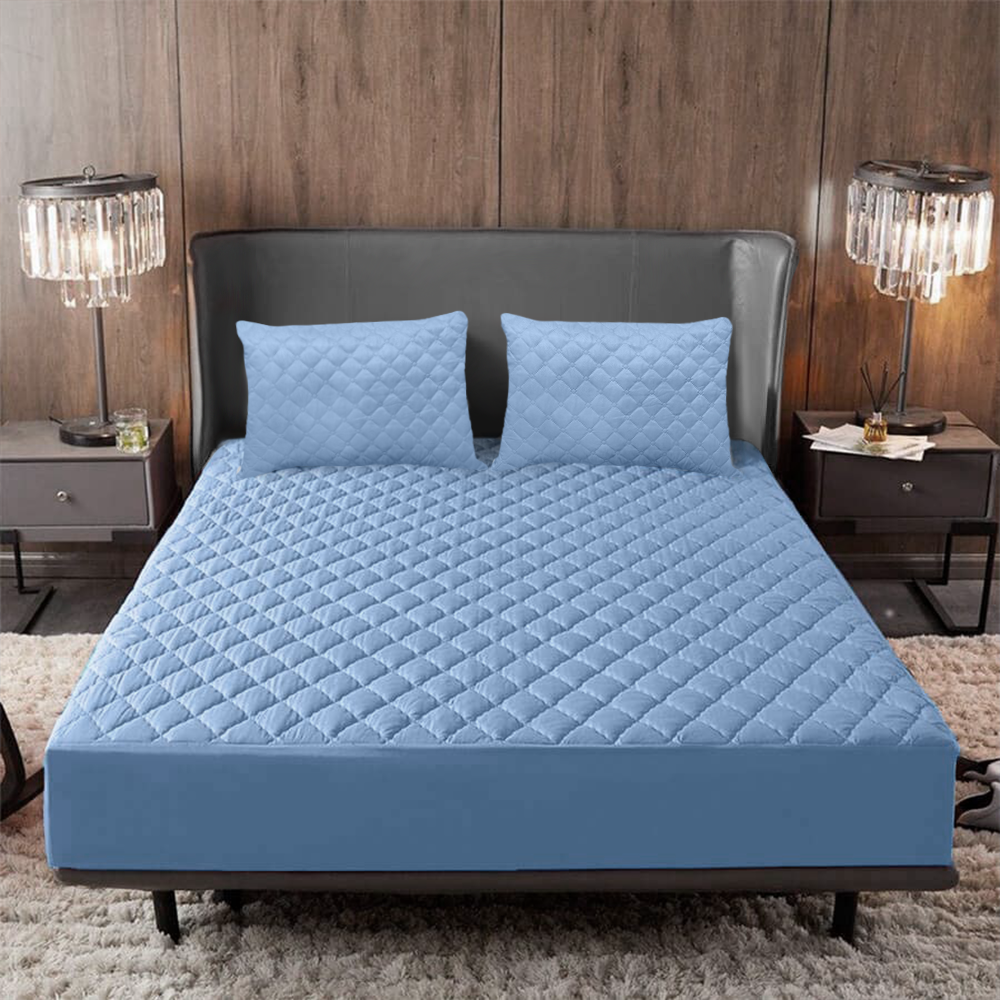 🔥 Pack Ultra Protección 🔥 Protector Antifluido + 2 Fundas de Regalo 🛏️💦✨ ¡Duerme seguro y cómodo! 😴💖