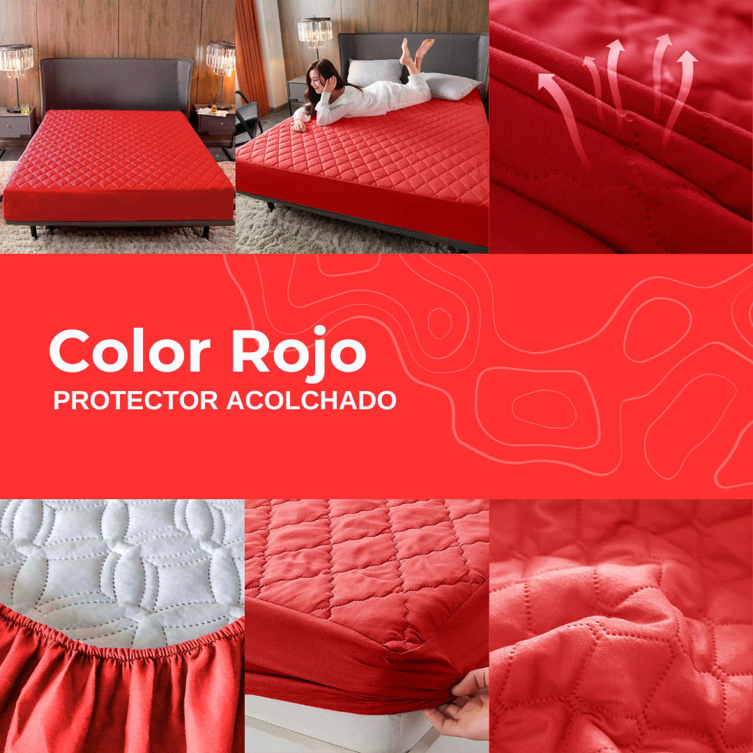 🔥 Pack Ultra Protección 🔥 Protector Antifluido + 2 Fundas de Regalo 🛏️💦✨ ¡Duerme seguro y cómodo! 😴💖