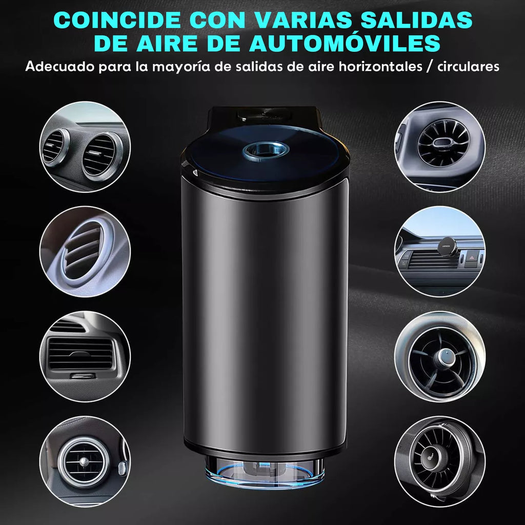 🔥🚗 Aromatizador Inteligente para Carro + Kit de 3 Aromas de Lujo ✨🌿🌸