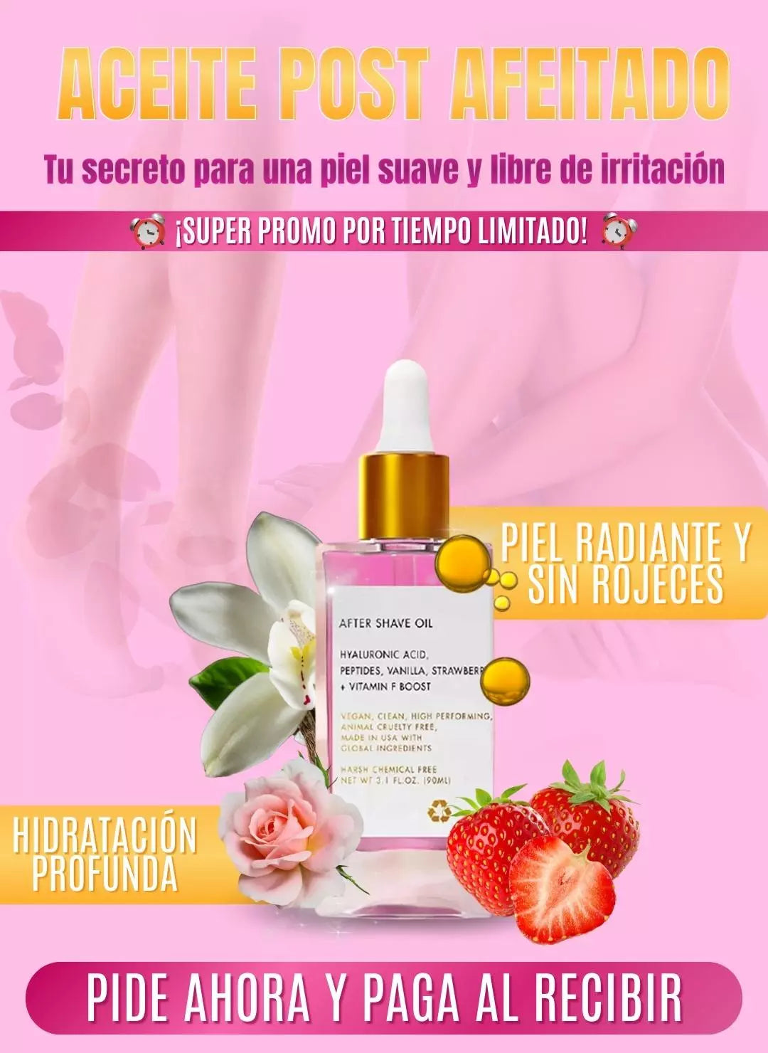 Aceite Truly-Post afeitado y Anti manchas