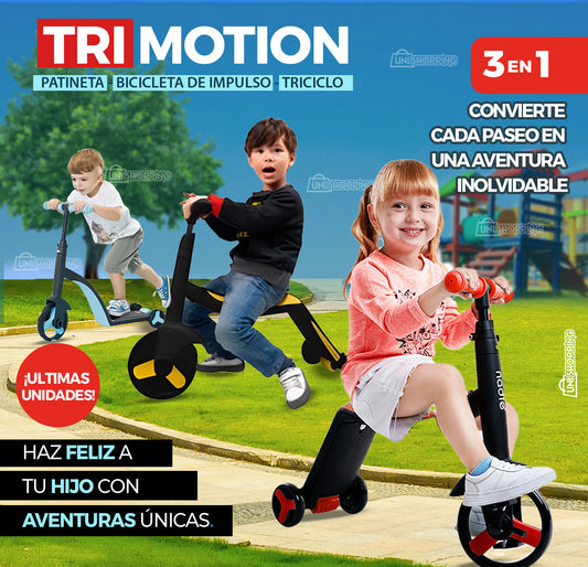 🌟Patineta TriMotion 3 en 1 🚴🛴