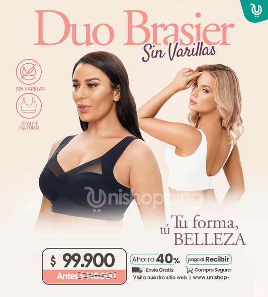 Duo Brasier sin Varillas / Realce Natural