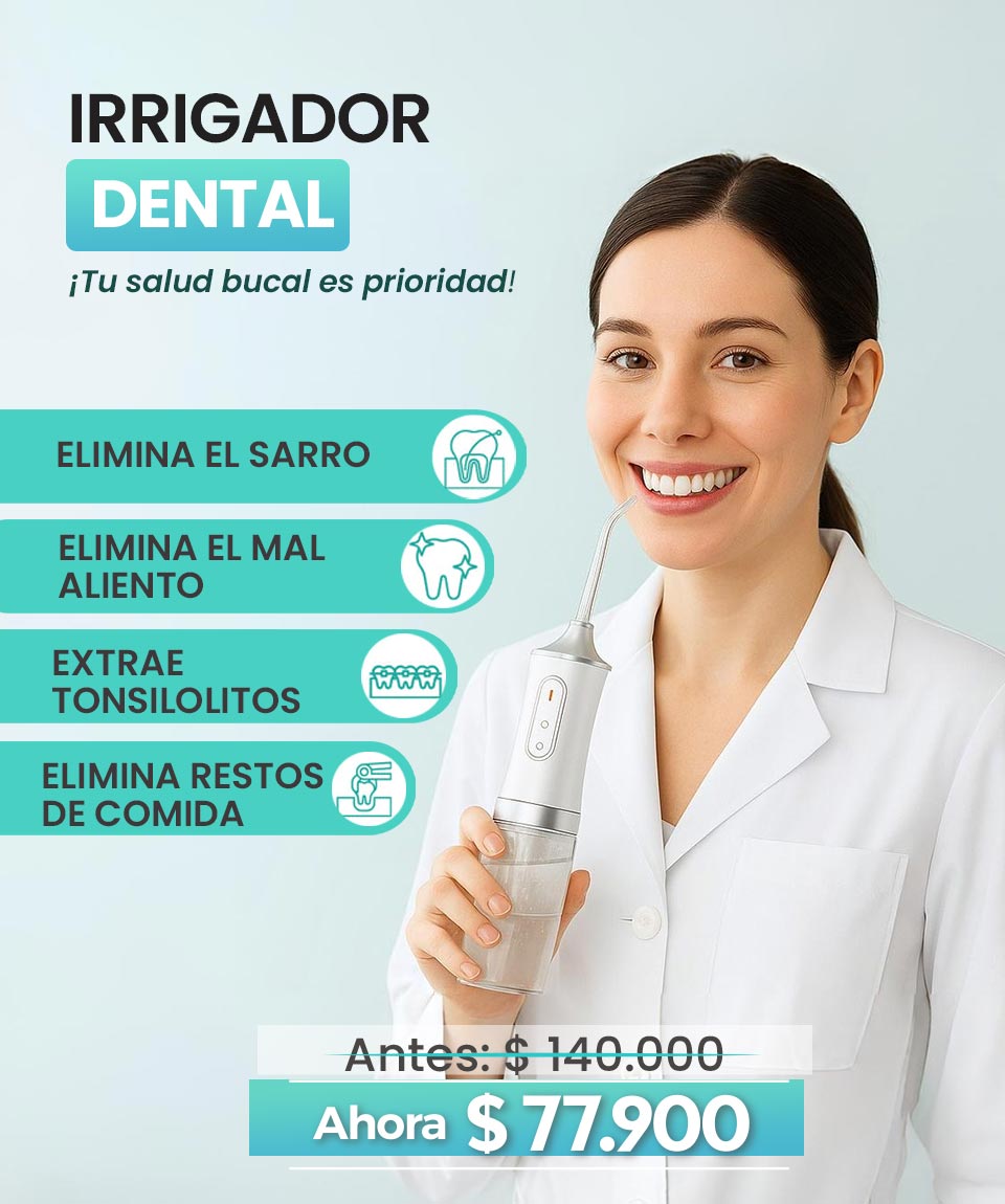 Irrigador Bucal +4 Herramientas de regalo