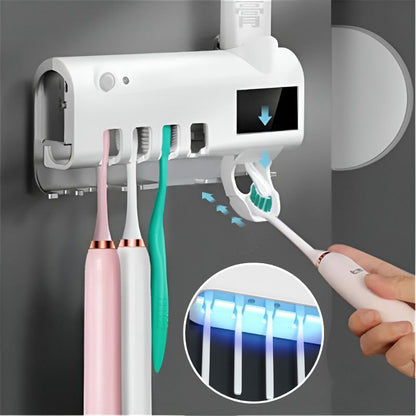 Dispensador y Esterilizador para Cepillos